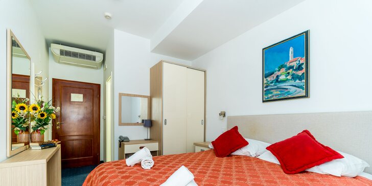 Na dovolenou k moři: 3* hotel v Dubrovníku, bufetové snídaně, cca 200 m od pláže