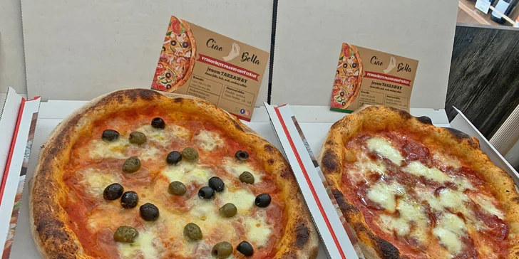 Pochutnejte si jako v Itálii: 1 či 2 pizzy o průměru 35 cm od rodilého Itala