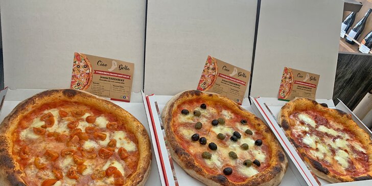 Pochutnejte si jako v Itálii: 1 či 2 pizzy o průměru 35 cm od rodilého Itala