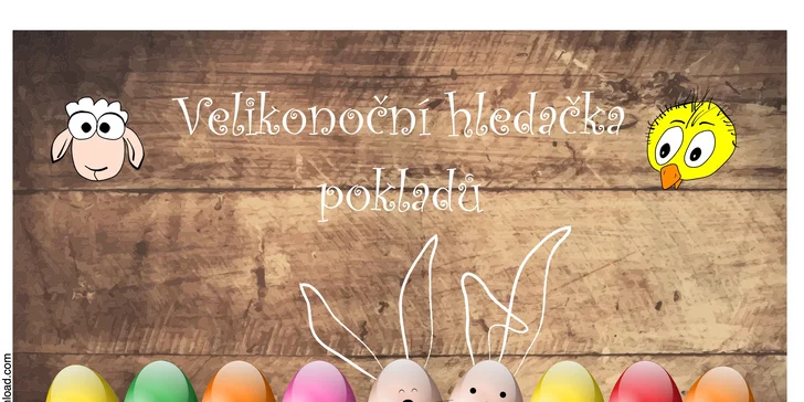 Velikonoční hledání pokladu: zábavná hra pro děti na doma či zahradu