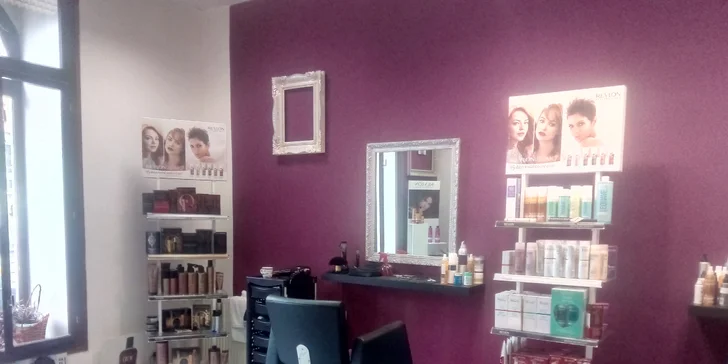Kadeřnický střih s možností melíru, ombré nebo balayage pro všechny délky vlasů