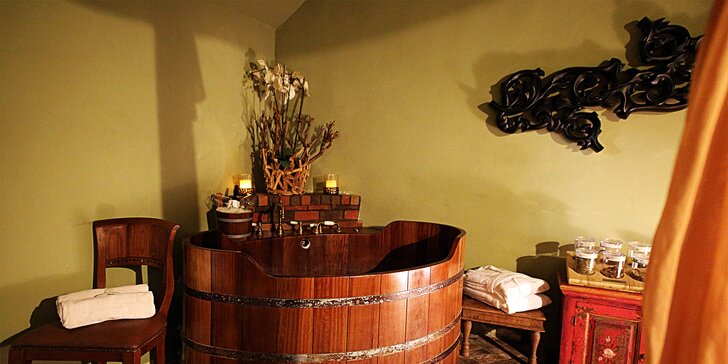 Relaxační či levandulový rituál i s pohoštěním pro dva: lázeň, masáž i sauna