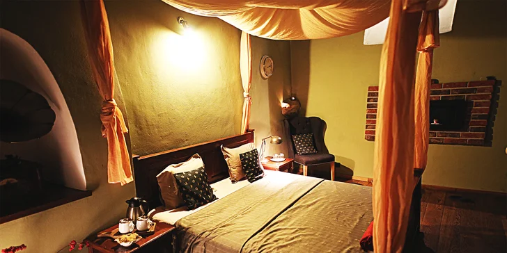 Romantický saunový rituál pro dva: sauna, masáž, odpočinek i láhev vína