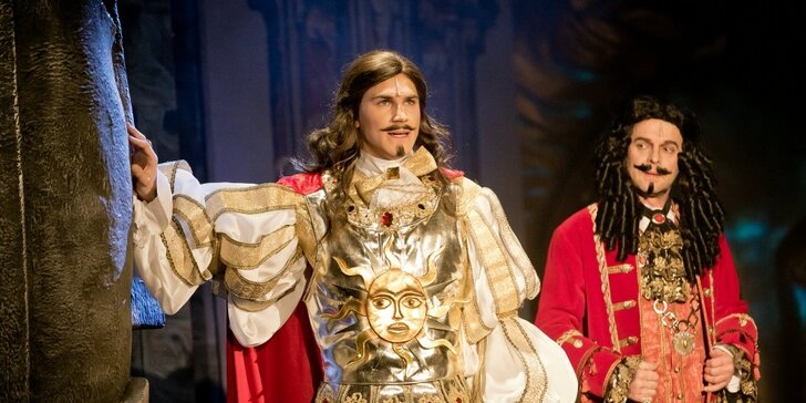 Vstupenka na muzikál Muž se železnou maskou v Divadle Broadway