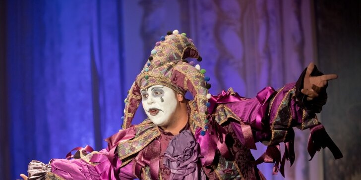 Vstupenka na muzikál Muž se železnou maskou v Divadle Broadway