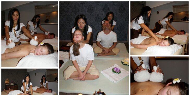 Thajské koření života: Teplá bylinková masáž v hotelu Belvedere