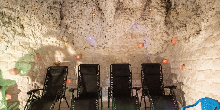 Zdravý odpočinek jako u moře: relaxace v solné jeskyni FN Bory