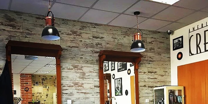 Pánská barber péče: střih fade a úprava vousů i kompletní servis s mytím, masáží hlavy a pleťovou maskou