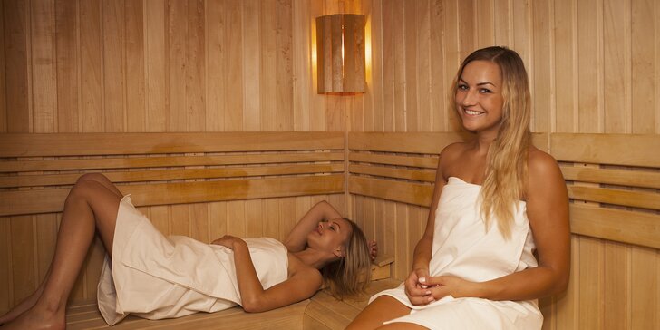 90 minut v privátním wellness centru: sauna, whirpool i odpočívárna