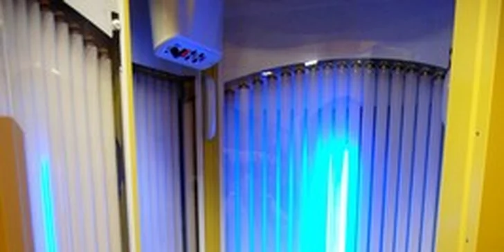 Pro opálenou pokožku: permanentka do solária v hodnotě 900 Kč