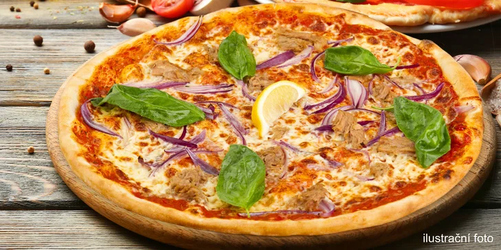 Maníkova pizza od pondělí do pátku: ⌀ 45 cm a pestrý výběr ze 25 druhů