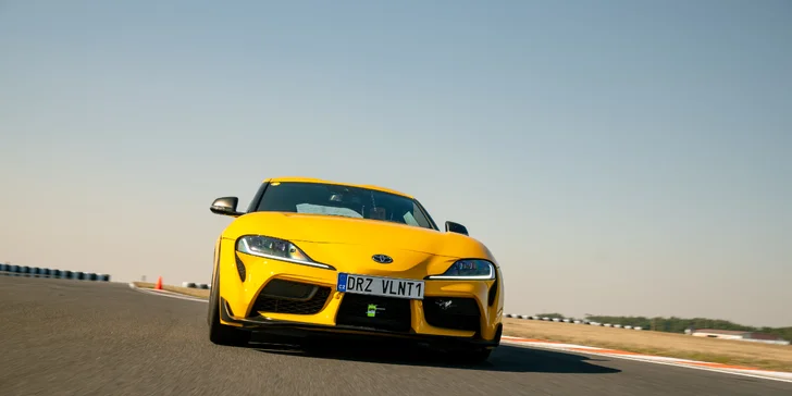 Jízda na okruhu v Toyotě GR Supra: 2 nebo 4 kola spolujízdy či řízení