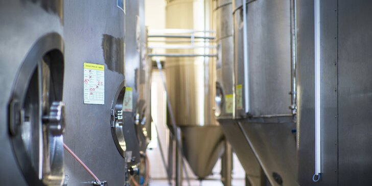 Komentovaná prohlídka Pivovaru Kvasar včetně neomezené konzumace piv