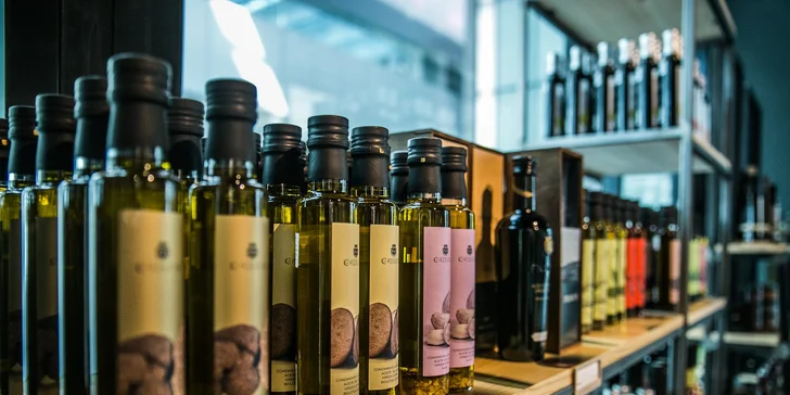 Otevřený voucher na nákup v La Chinata: kosmetika, delikatesy i dárky