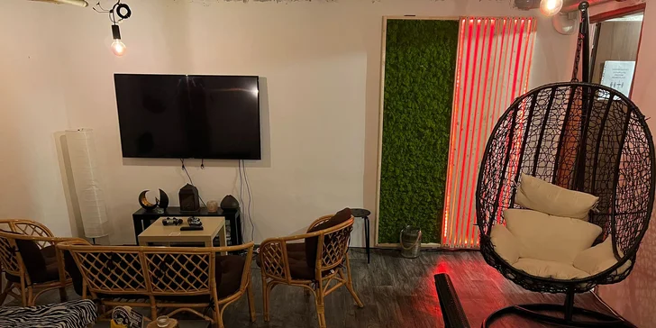 Příjemné odpoledne pro dva: vodní dýmka a čaj nebo drink podle výběru