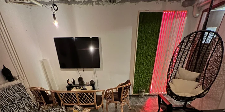 Příjemné odpoledne pro dva: vodní dýmka a čaj nebo drink podle výběru