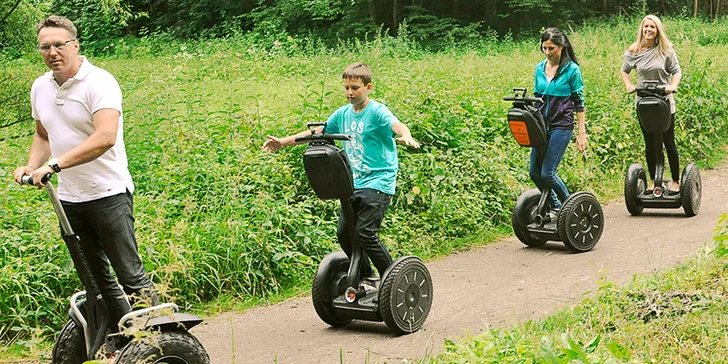 Zážitek na vozítku segway: 30 či 60 min. projížďky po Liberci