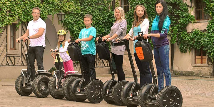 Zážitek na vozítku segway: 30 či 60 min. projížďky po Liberci