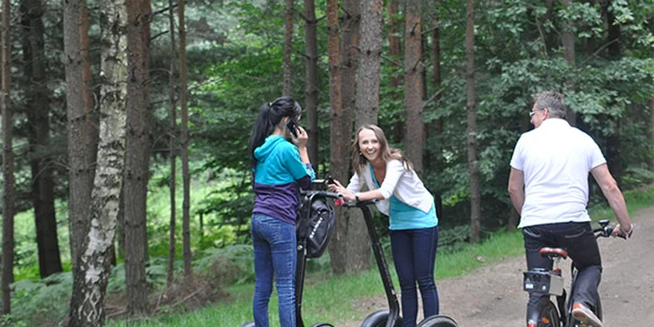 Zážitek na vozítku segway: 30 či 60 min. projížďky po Liberci či Ještědu