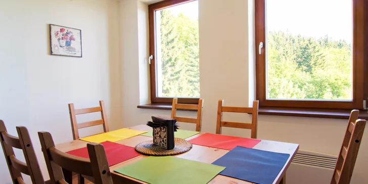 7 nocí až pro 6 osob v luxusních horských apartmánech chaty Švadlenka