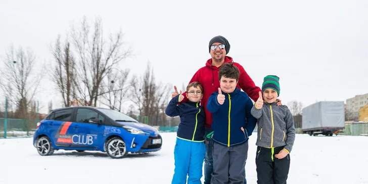 Autoškola pro děti od 5 do 18 let: 20–40 minut jízdy na cvičné ploše