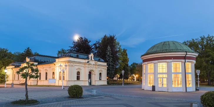 Františkovy Lázně: snídaně, tříchodové večeře i masáž