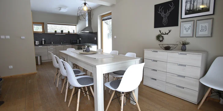 Krásný horský apartmán v Harrachově až pro 10 osob