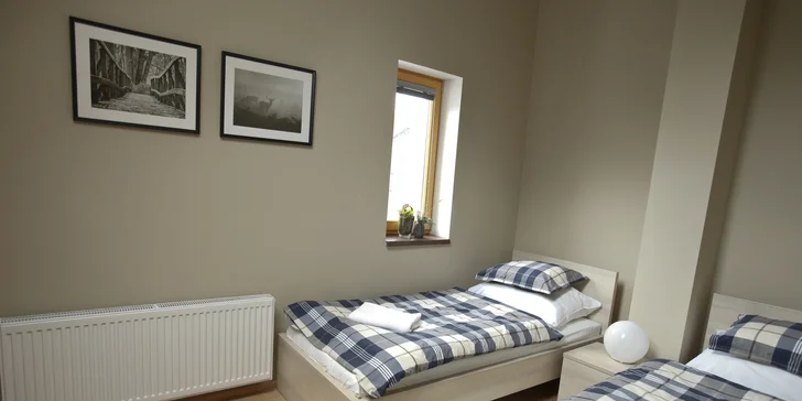 Krásný horský apartmán v Harrachově až pro 10 osob
