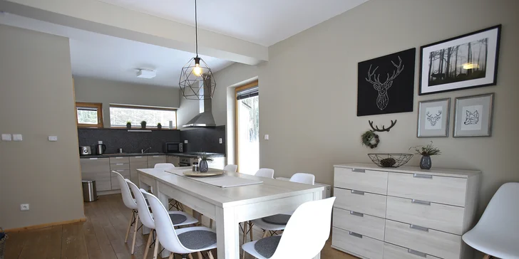 Krásný horský apartmán v Harrachově až pro 10 osob