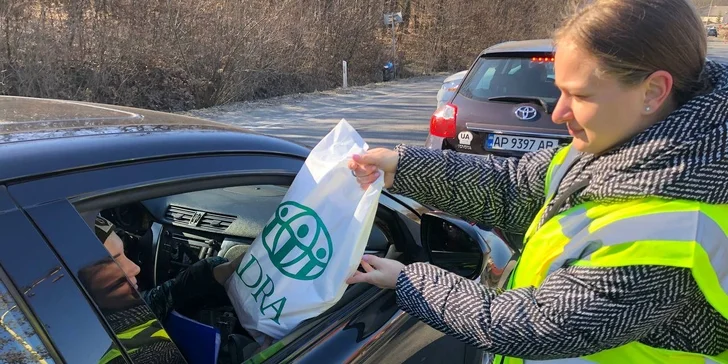 Podpořme společně Ukrajinu: příspěvek na přímou pomoc obyvatelům válkou zasažené země