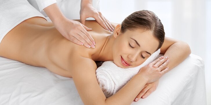 Masérský sociální podnik: relaxační masáž zad a obličeje pro 1 osobu