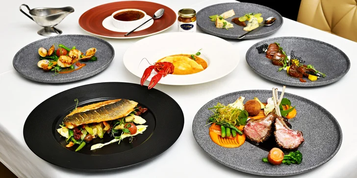 3–6 chodů pro dva ve vyhlášeném restaurantu Ungelt: pražma či jehněčí, mušle svatého Jakuba, créme brulée