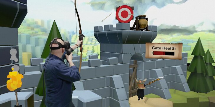 Virtuální realita na špičkovém herním zařízení: 60 minut až pro 4 hráče