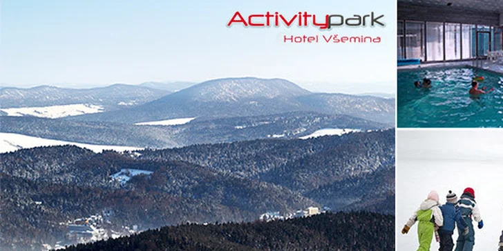3denní pobyt pro dva v Activitypark Hotelu Všemina