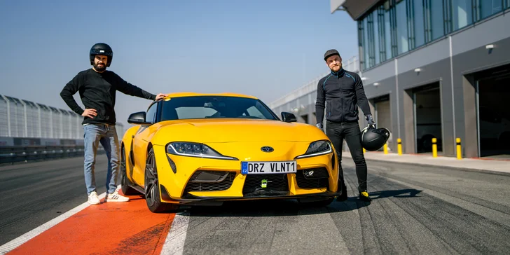 Jízda na okruhu v Toyotě GR Supra: 2 nebo 4 kola spolujízdy či řízení