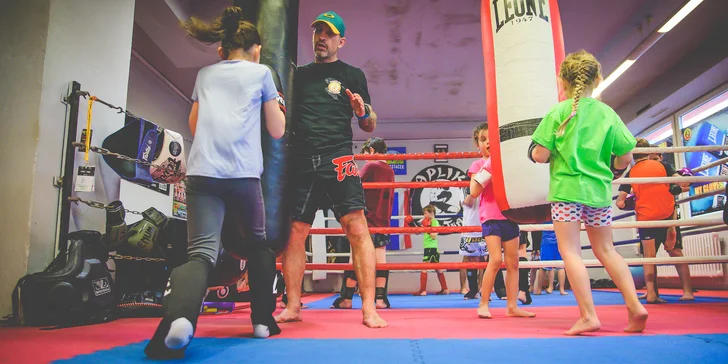 Příměstský tábor s thajským boxem pro děti ve věku 6–16 let, srpnové termíny, program i strava