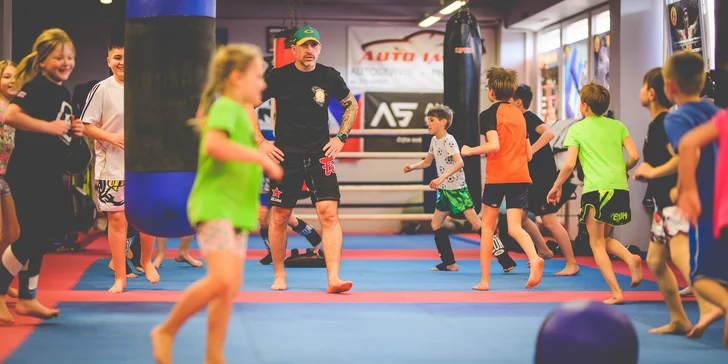 Příměstský tábor s thajským boxem pro děti ve věku 6–16 let, srpnové termíny, program i strava