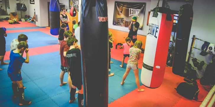 Příměstský tábor s thajským boxem pro děti ve věku 6–16 let, srpnové termíny, program i strava