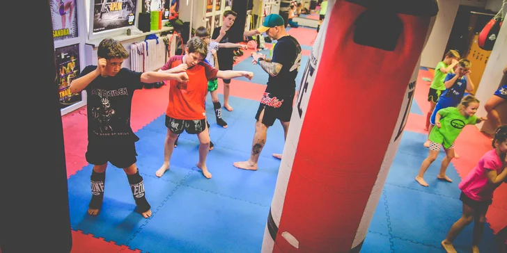 Příměstský tábor s thajským boxem pro děti ve věku 6–16 let, srpnové termíny, program i strava