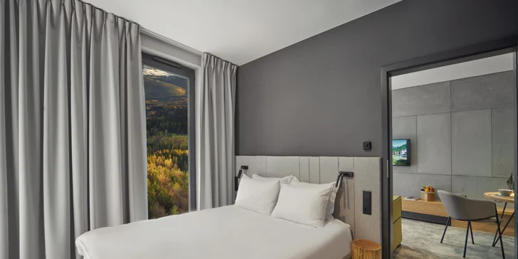 Polské Krkonoše: nový resort v alpském stylu, neomezený wellness, půjčovna kol, snídaně či polopenze