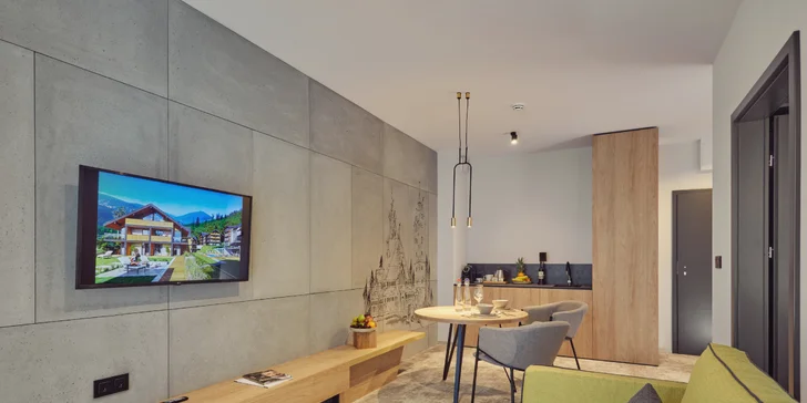 Polské Krkonoše: nový resort v alpském stylu, neomezený wellness, půjčovna kol, snídaně či polopenze