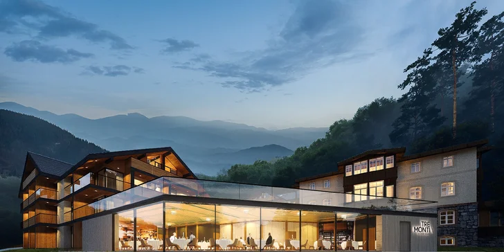 Polské Krkonoše: nový resort v alpském stylu, neomezený wellness, půjčovna kol, snídaně či polopenze