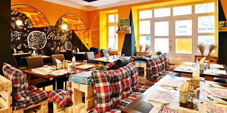 Neapolská pizza nebo pasta podle výběru pro jednu i dvě osoby
