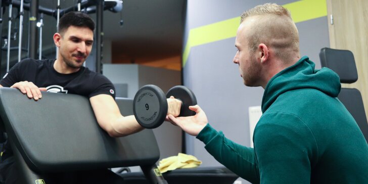 Osobní trénink s fitness trenérem v Kamýku: 1 či 3 hodinové lekce pro jednoho i dva