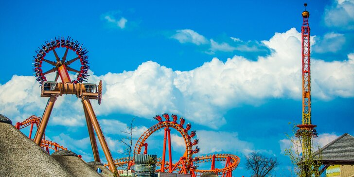 Vstupné do Energylandie: 1 nebo 2 dny v největším zábavním parku v Polsku, vstupenky s platností od dubna