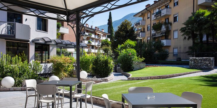 Dovolená u Lago di Garda: 4* hotel v Arcu s all inclusive light a wellness, 2 děti zdarma