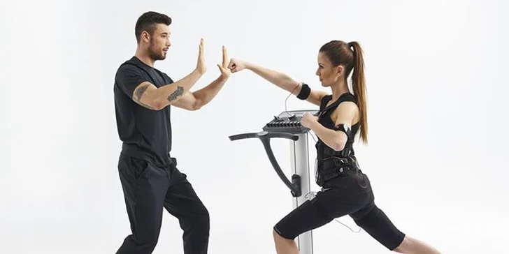 Procvičte celé tělo: EMS cvičení na přístroji Bodytec s instruktorem, až 5 lekcí pro 1-2 osoby
