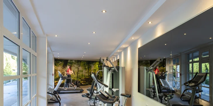 Zájdite si do hotelového fitness.