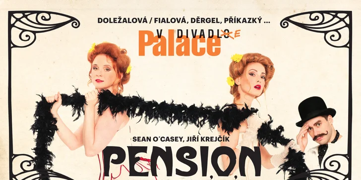 Repertoár Divadla Palace je plný komedií všeho druhu. 