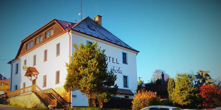 Tři dny relaxu na Šumavě s polopenzí a 50% slevami na vyžití